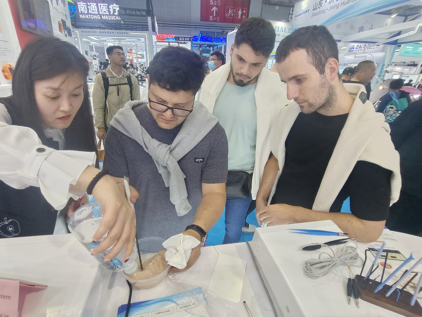 Beijing Greenland Co., Ltd. really stood out at the 93rd CMEF Medical Exhibition.