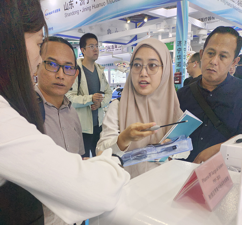 Beijing Greenland Co., Ltd. really stood out at the 93rd CMEF Medical Exhibition.