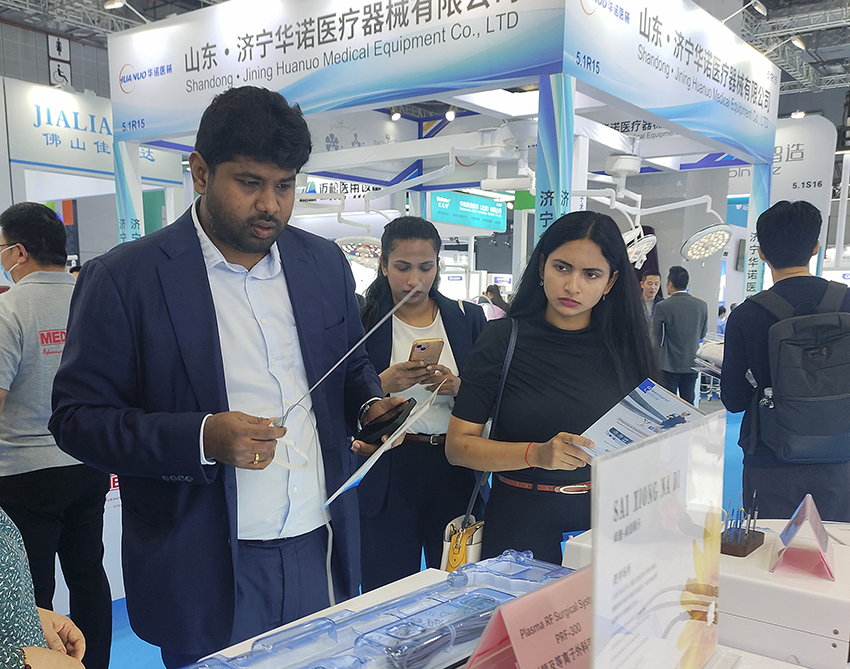 Beijing Greenland Co., Ltd. really stood out at the 93rd CMEF Medical Exhibition.